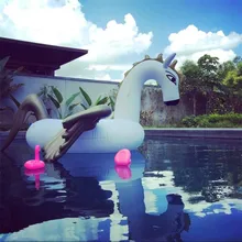 Стиль бассейн Pegasus плиты поплавок надувная лодка поплавок взрослых плавание Air матрасы кольцо Лето воды игрушка с насосом