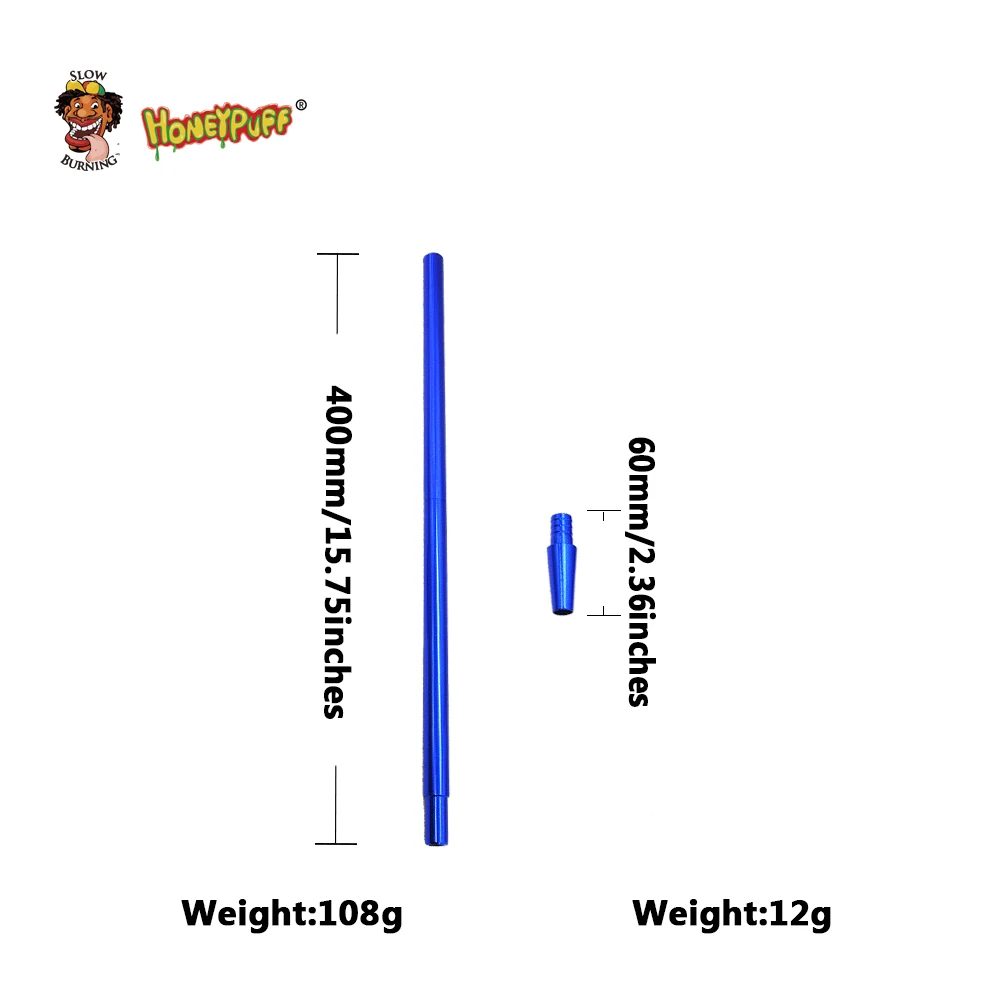 1,9 м алюминиевый Двухсекционный шток кальяна шланг с 3,8 м алюминиевый шток/1,5 м силиконовый шланг. Аксессуары для кальяна