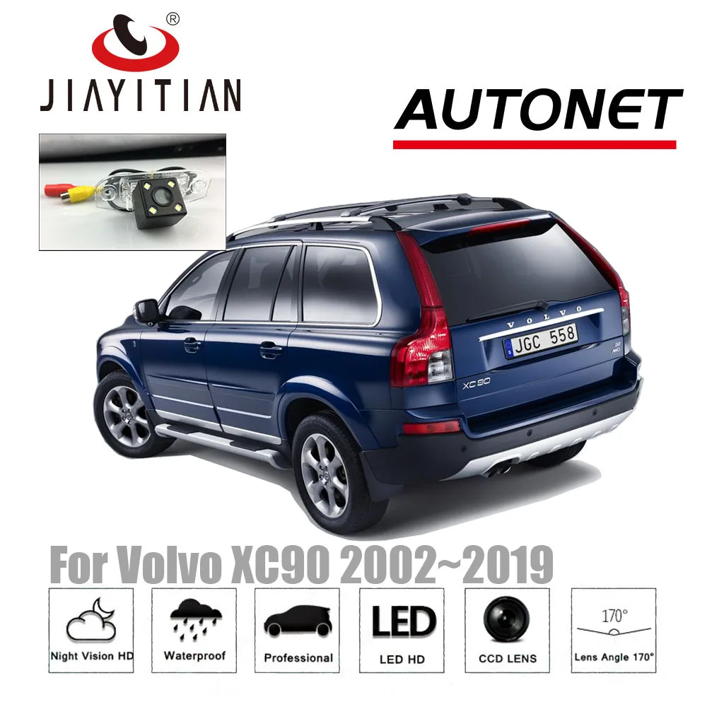 JIAYITIAN Rear View Camera For Volvo XC90 2/4WD 2002~2019 CCD Night ...