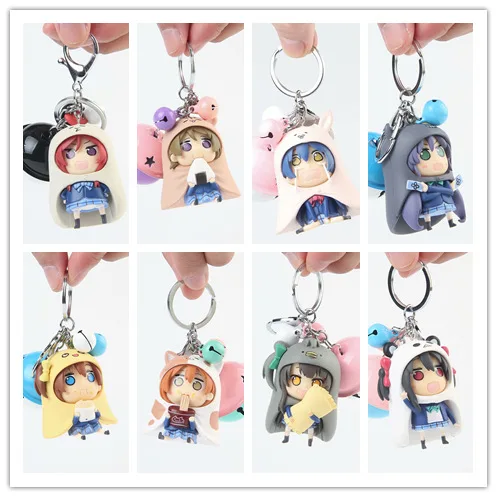 

IVYYE 1PCS Lovelive Nishikino Maki Anime Action Figure Key Chain PVC Figures Keyring Toys Keychain Keyholder Unisex Gifts NEW