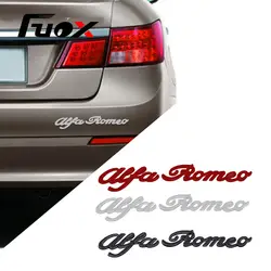 3D Металл ALFA ROMEO Логотип автомобиля сзади стикеры сбоку эмблема хвост значок украшения для Mito 147 156 159 Giulietta паук GT стайлинга автомобилей