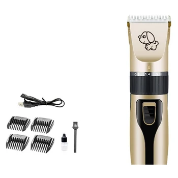 

Rechargeable Battery Pet Hair Trimmer Electrical Grooming Shaver Set Pets Haircut Machine 110-240V professional dog hair trimmer