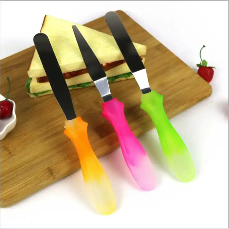 9 Pcs Cake Scraper Cream Spatula Cake Cutter Pastry Mold Baking Decorating Z^m^