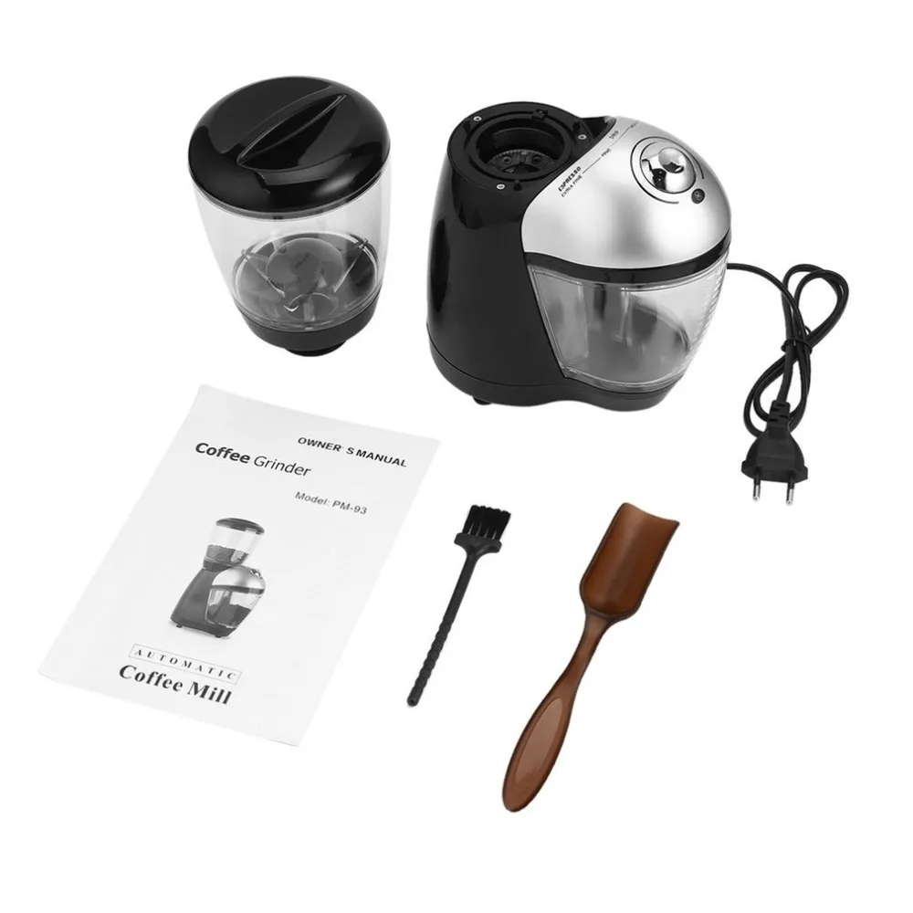  Professional Coffee Grinder Home Use Electric Grinding Machine Equipped With 420 Stainless Steel Gr