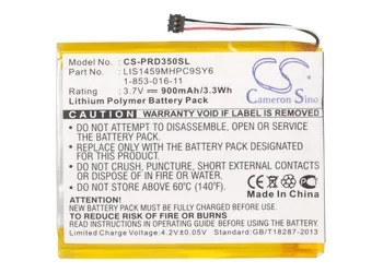 

Cameron Sino 900mAh Battery 1-853-016-11, LIS1459MHPC9SY6 for Sony PRS-350, PRS-350SC, PRS-650, PRS-650BC, PRS-650RC