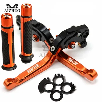 

For KTM 1190 AdventuRe 1190AdventuRe/R 2013-2016 2014 2015 Motorcycle Adjustable Brake Clutch Lever+Handle Grips Handlebar