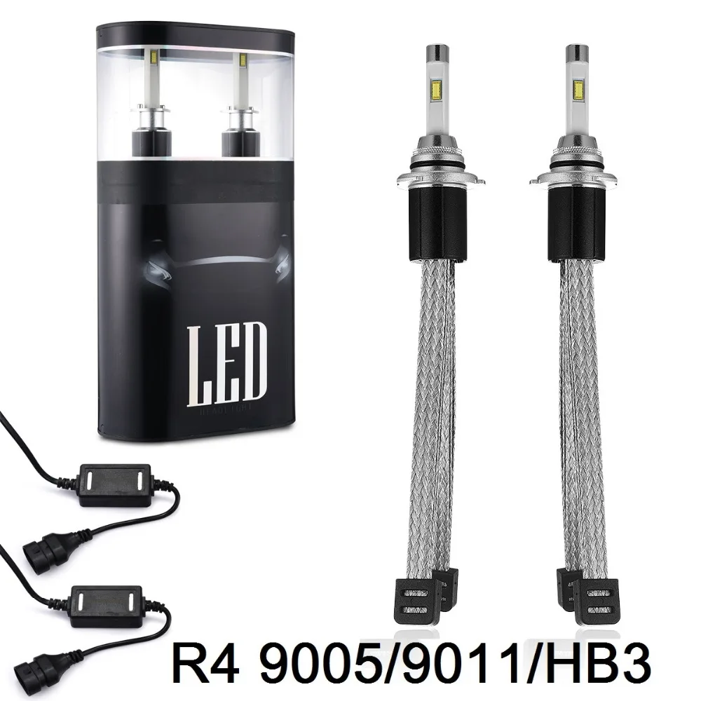 Buy Car LED Headlight R4 60W 7200Lm 9006 9005 H1 H11