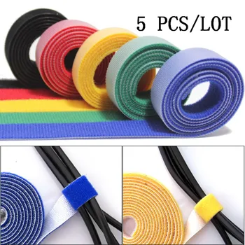 

5pcs/LOT Nylon Cable Winder Wire Organizer Earphone Holder Mouse Cord Protector Cable Management For Sony iPhone Ethernet Wire