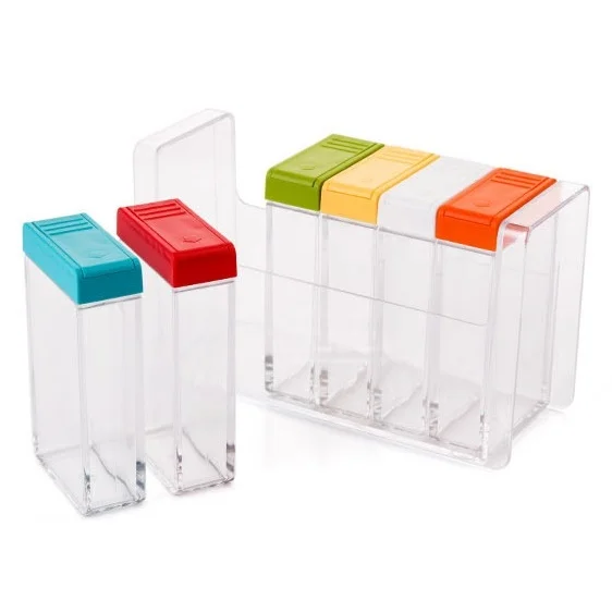 Barattoli da cucina Cottura Trasparente Barattolo di Plastica Da ... Barattoli da cucina Cottura Trasparente Barattolo di Plastica Da ...