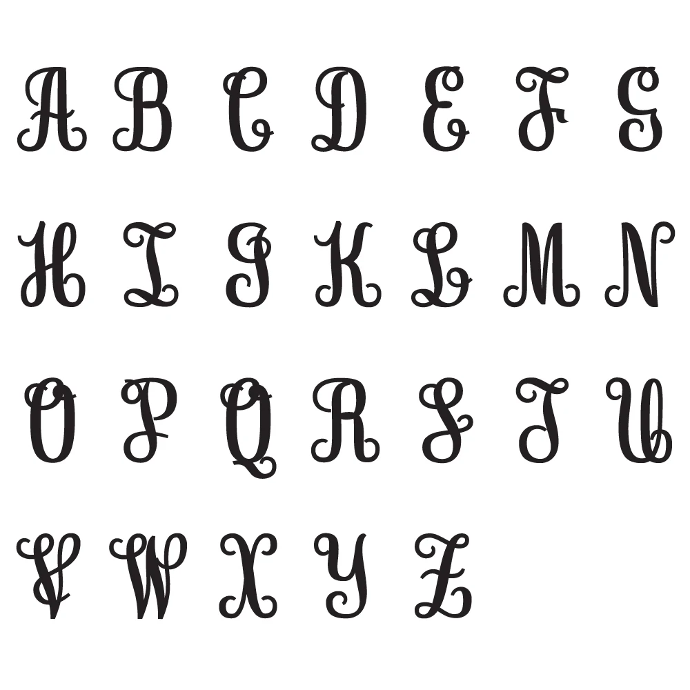 free monogram