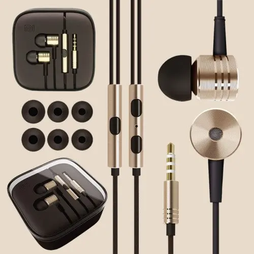 100% Original XIAOMI 2nd Piston Earphone 2 II Earbud with Remote & Mic For MI4 MI3 MI2 MI2S MI2A Mi1 Phone