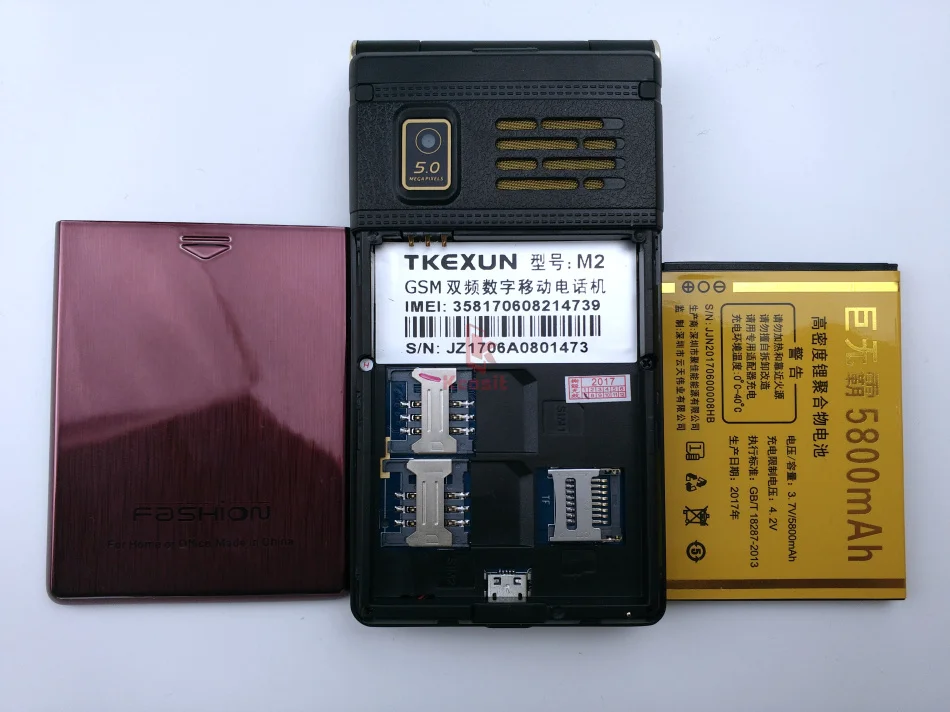 Двойной экран откидной сотовый телефон раскладушка M2 Quad GSM старшеклассник 3 0