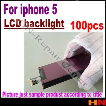 

100pcs wholesale New LCD Display Backlight Film Replacement Parts for iPhone 5 5G