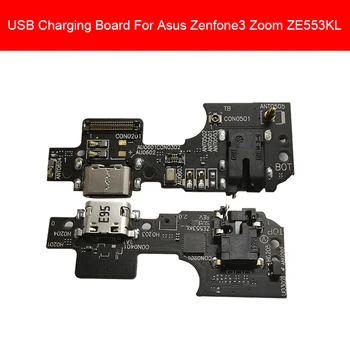 

USB Charging Jack Port Board For Asus Zenfone3 Zoom ZE553KL Z01HD Charger Dock Plug Connector Board Replacement Parts