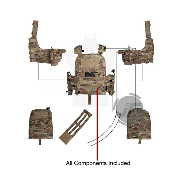 Emerson темно-синяя клетка несущая пластина NCPC жилет EmersonGear тактический MOLLE Регулируемый жилет Doffing Универсальный бронежилет w/Cummerbund