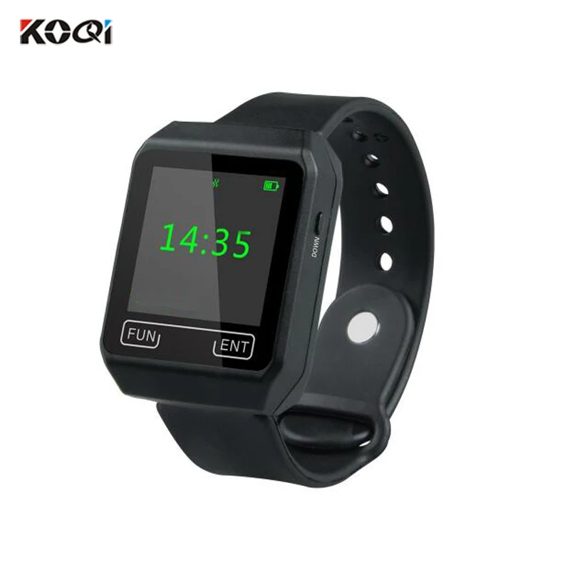 Беспроводной медсестра система вызова часы приемник официант абонента 1 smart watch
