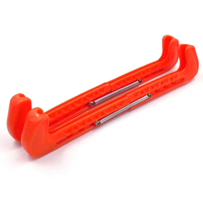 1 زوج الشتاء الجليد التزلج شفرة الشكل الإطار أحذية التزلج على الجليد النايلون حامي غطاء عدم الانزلاق ارتداء مقاومة مع الربيع