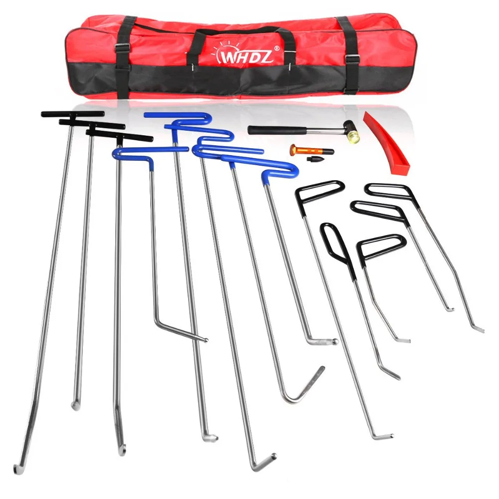Buy WHDZ PDR Rods Hooks Car Crowbar 16pcs Auto Body
