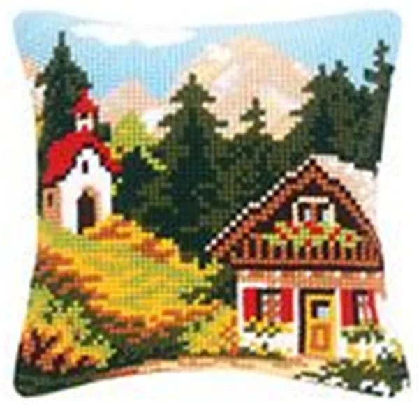 CX0680 Oneroom вышивка крестиком коврик на подушку DIY ремесло сельская защелка крюк набор 42 см на 42 см рукоделие крючком подушка вышивка - Цвет: CX0680