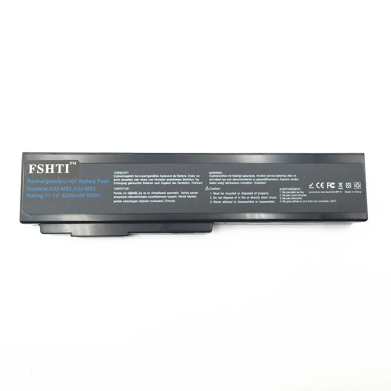 Аккумулятор для Asus N53S N53SV батарея N53 A32 M50 M50s N61 N61J N61D N61V N61VG N61JA N61JV|Аккумуляторы