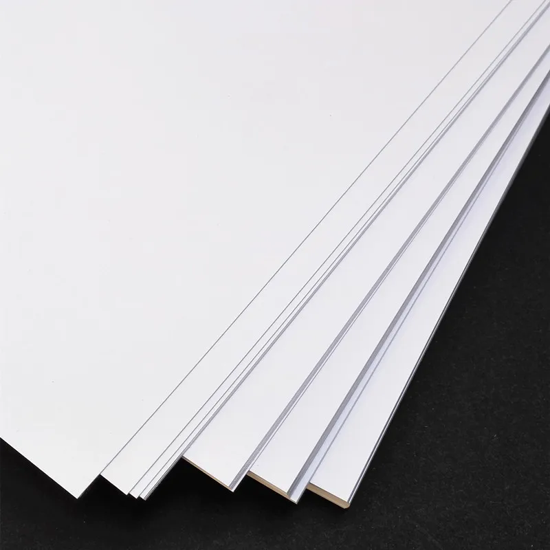 100pcs/lot A4 size 21*29.7cm White paper 240gsm card paper, DIY box