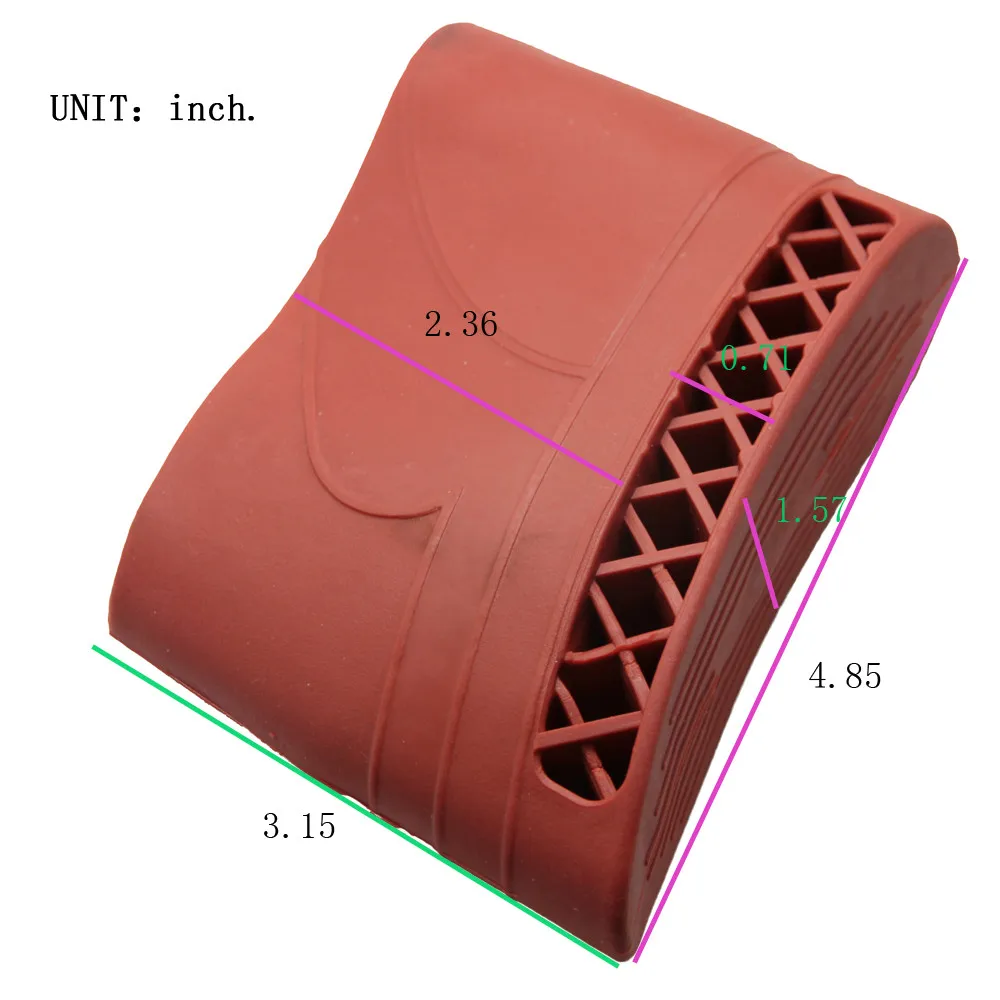 Прикладом винтовки пистолет резиновый упор коврик охотничий пистолет защита Тактическая Винтовка полуавтомат Стыковая защита резиновый Пистолет Аксессуары