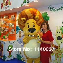 Маскоты Рождество Маскоты костюм Лев взрослых Маскоты костюм персонажа из мультфильма Экипировка