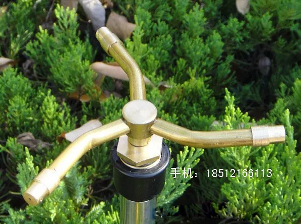 4 Stars Rotating Copper Micro Gardening Lawn Sprinklers 4 Stars Rotating Copper Micro Gardening Lawn Sprinklers