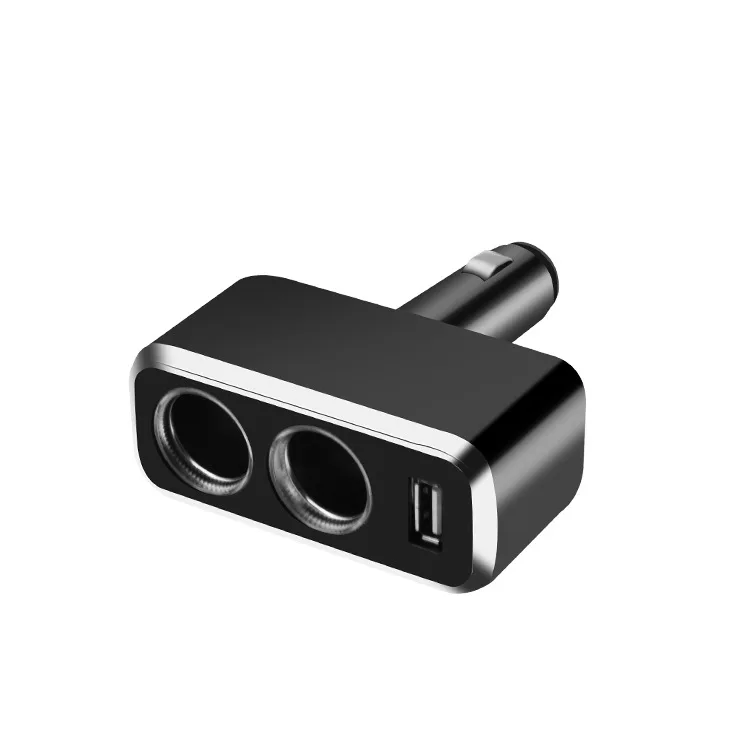 Shunwei 1 1 2 диапазона USB распределитель питания 90 Бесплатная вращение прикуривателя USB автомобиль заполнен SD1909