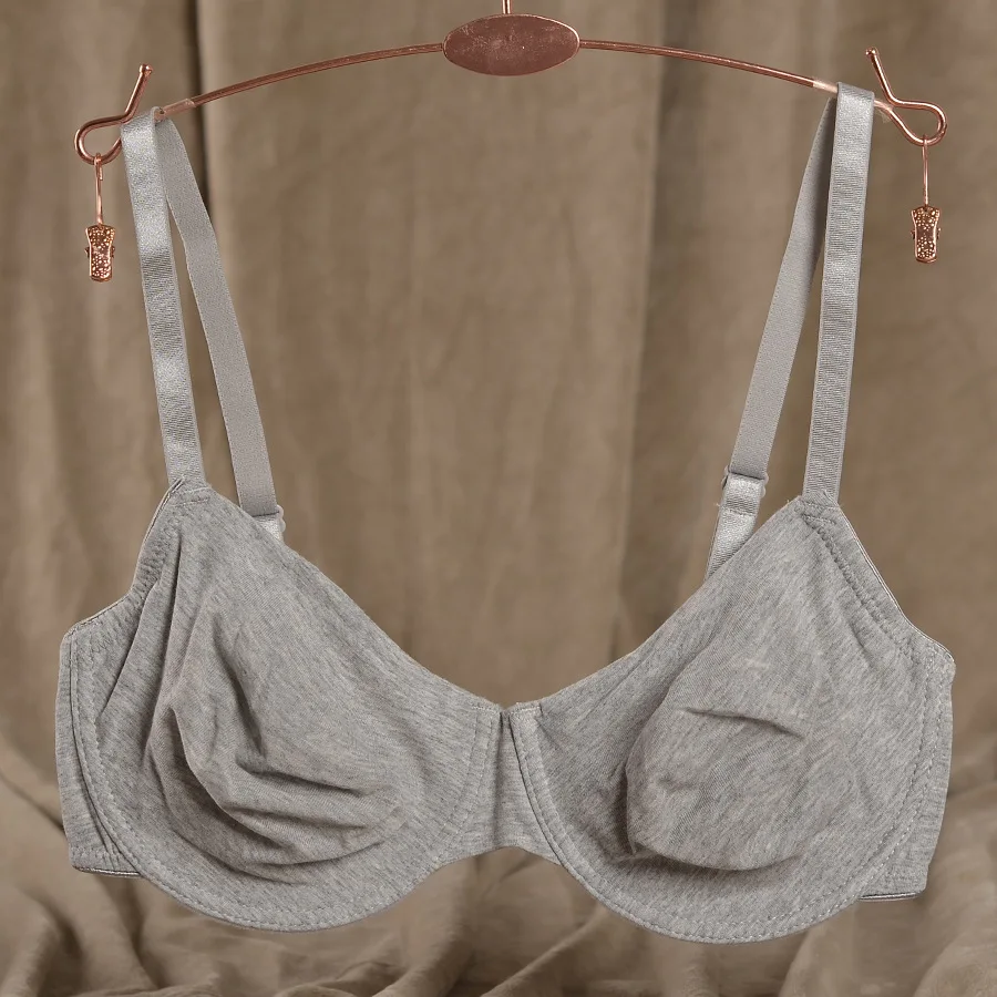 High Quality Summer Thin Bras , Sexy Cotton Solid Bras For Women . B