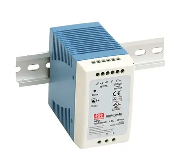 

[PowerNex] MEAN WELL original MDR-100-24 24V 4A meanwell MDR-100 24V 96W Single Output Industrial DIN Rail Power Supply