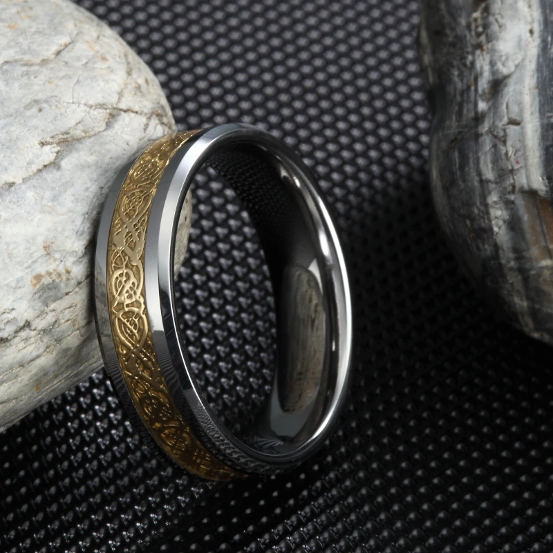 Кольцо мужское из карбида вольфрама 6 мм и 8 мм|tungsten carbide ring|engagement rings for womenengagement ring |