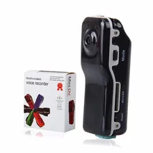 MD80 Mini DV Видеокамеры DVR Видеокамера Камера HD Камера Спорта Шлем Мотоцикл Видеокамеры Audio Recorder Поддержка 16 ГБ