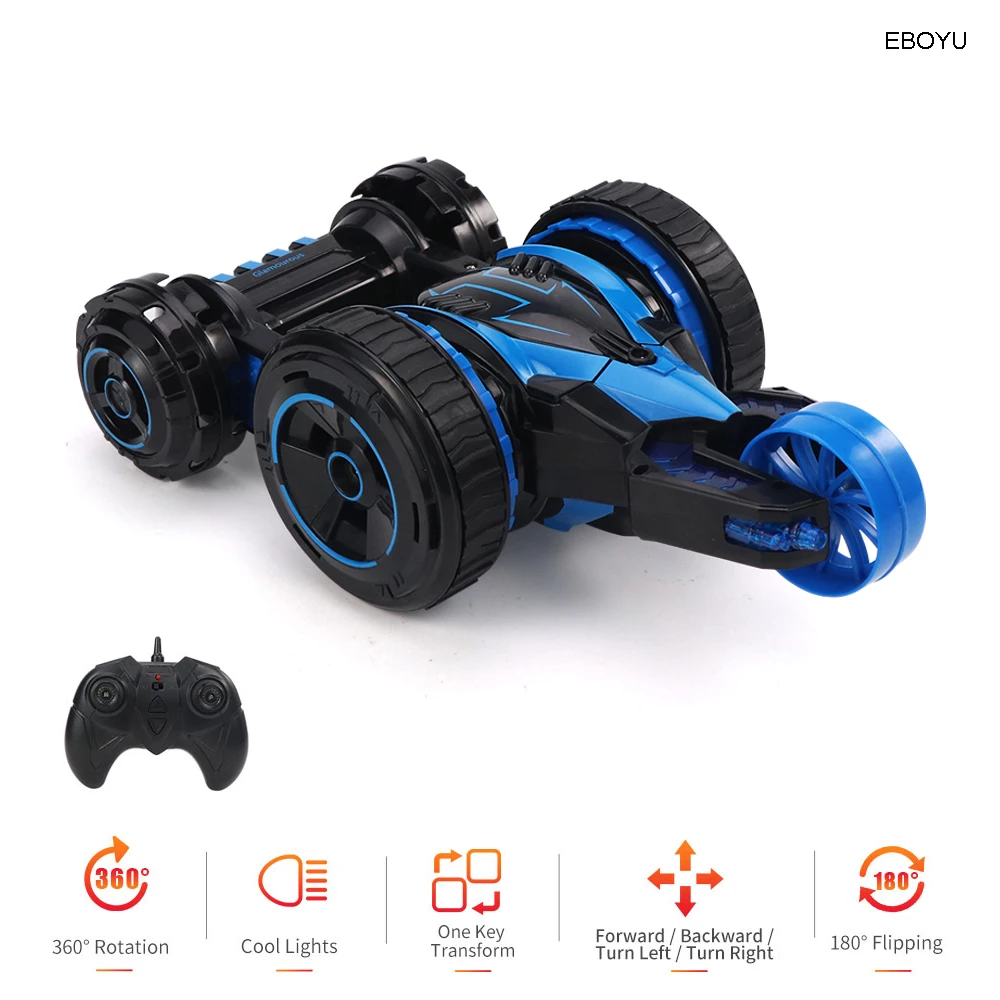 Трюковый автомобиль JJRC Q49 2 4G RC ACRO вращение на 360 градусов радиоуправляемый