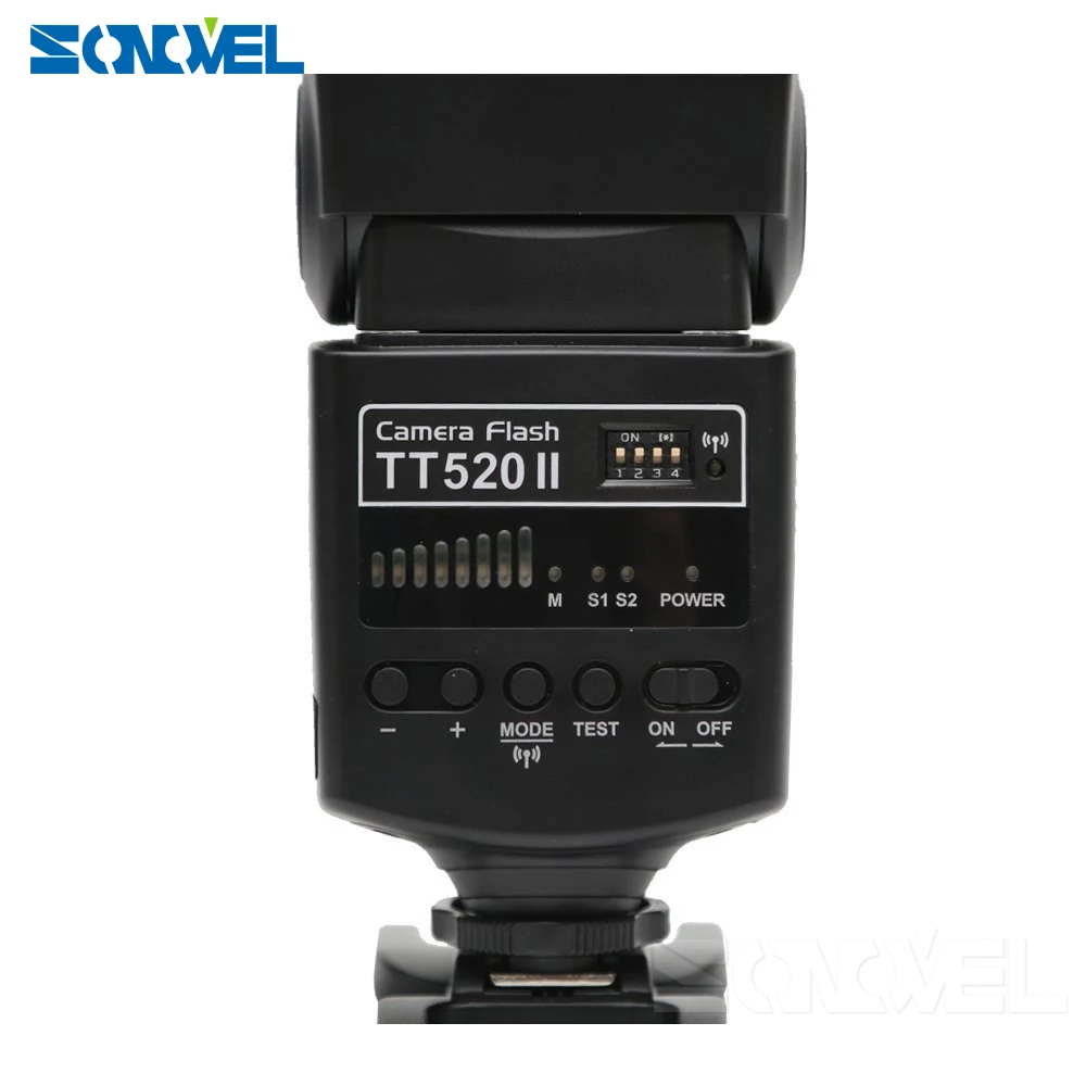 Беспроводной передатчик GODOX TT520II GN33 Speedlite + для Nikon D7500 D7200 D7100 D5600 D5500 D5300 D3400 D3300 D810a
