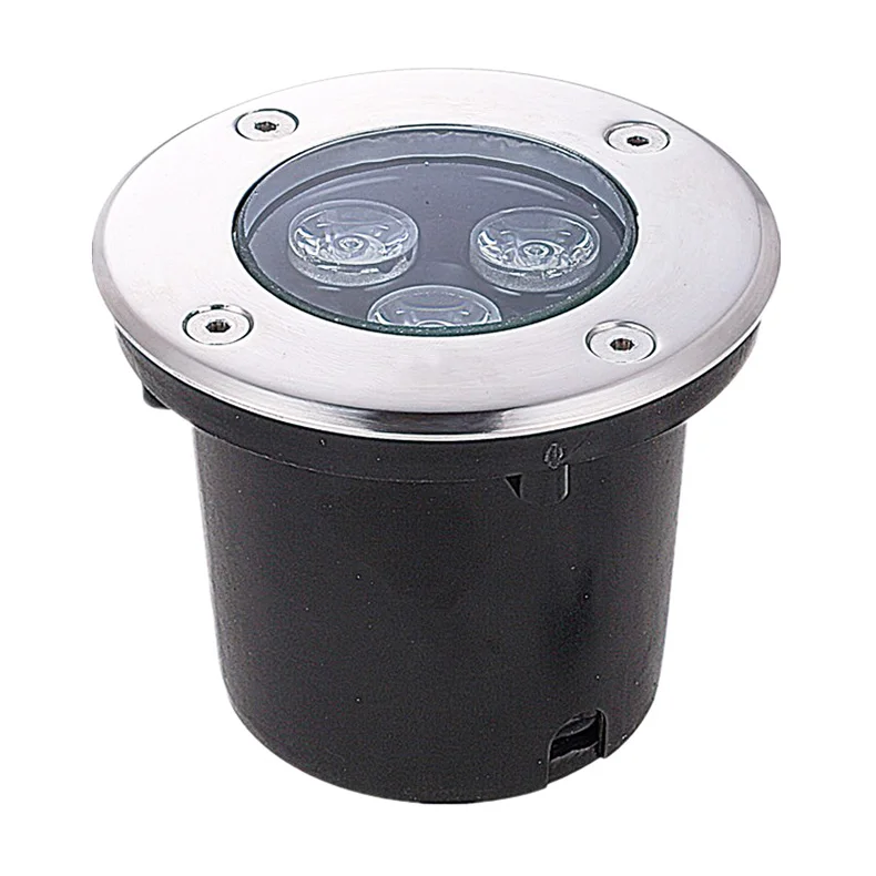 Levou ao ar Luz ao ar Levou Convés Inground Lâmpada Ac110v-240v Ip67 12 v Subterrâneo Livre Branco Quente Rgb Enterrado Luz D100 * H85mm 3 w 13 Cheap Lâmpadas subterrâneas