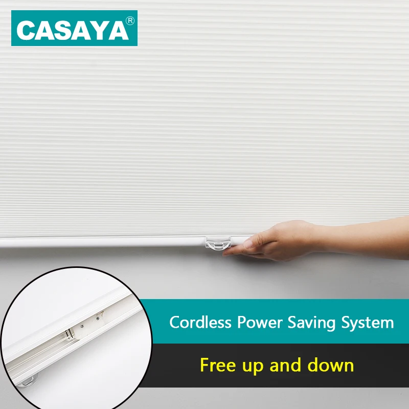 Medio/completo Blackout Honeycomb persianas Pull Rod Control tejido no tejido inalámbrico celular cortinas tamaño personalizado Medio/completo Blackout Honeycomb persianas Pull Rod Control tejido no tejido inalámbrico celular cortinas tamaño personalizado