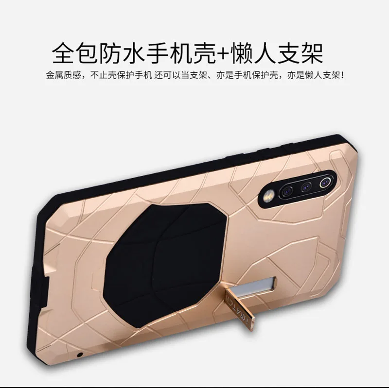 Для Xiaomi mi 9 mi 9 чехол авиационный алюминиевый сплав металл+ кремнезем задняя крышка для Xiao mi 9 чехол для телефона s