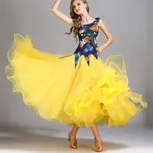 Костюмы для бальных танцев, сексуальное бальное платье без рукавов из спандекса, платья для конкурса бальных танцев для девочек MY793