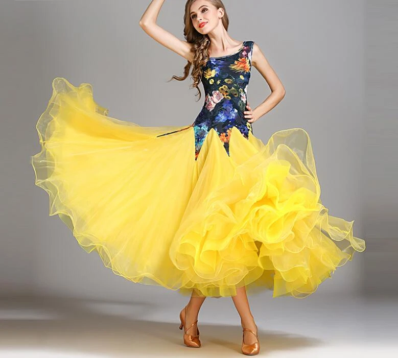 Costumes De Danse De Salon Sexy Spandex Sans Manches Standard Robe De Salon Robes De Competition De Danse De Salon Pour Les Filles My793 Stock Aliexpress