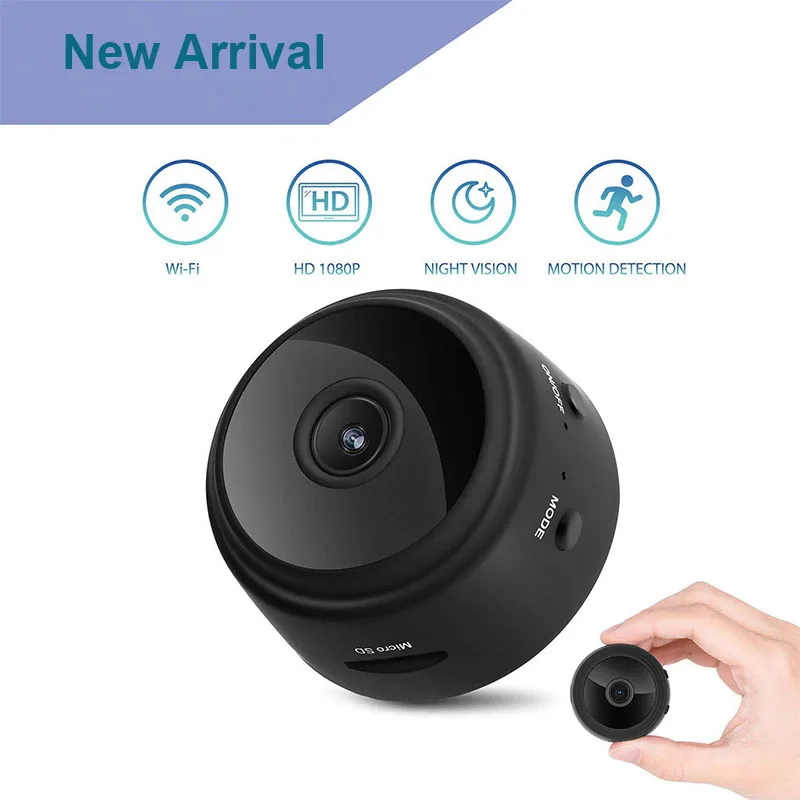 A9 Wifi IP Full HD 1080P Мини камера Espion ночного видения секретная обнаружения движения DVR