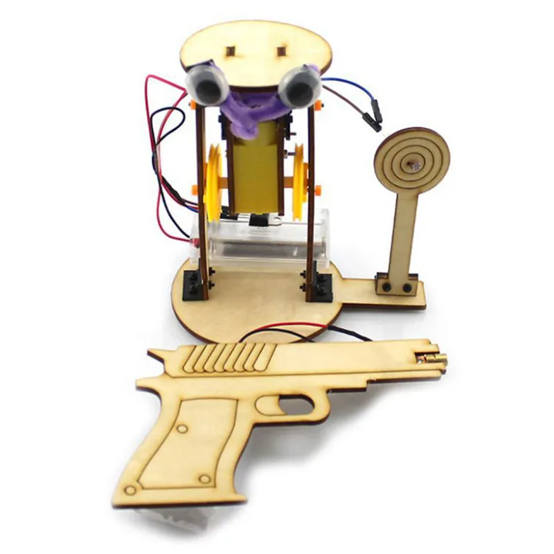 DIY ручной работы Электрический плоттер рисунок робот набор физика научный эксперимент набор творчества обучения обучающая игрушка подарок