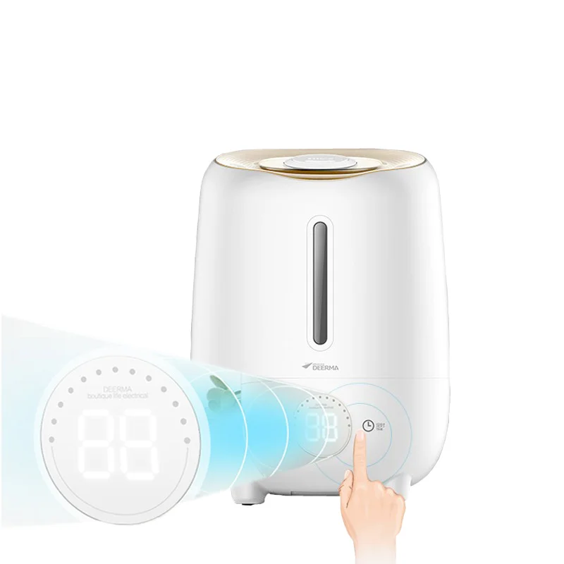 

3L Touch Timing Humidifier Silent Aroma Diffuser Household Oil Diffuser Zero Radiation Mist Air Humidifier for Leisure