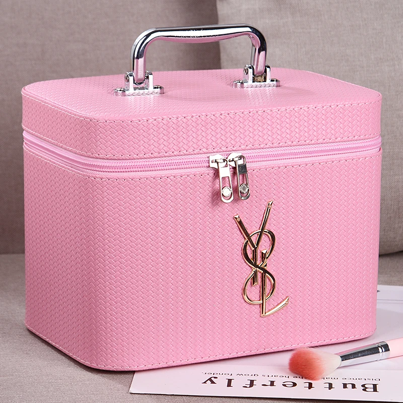 

Travel Makeup Case, Professional Cosmetic Makeup Bag Organizer Makeup Boxes