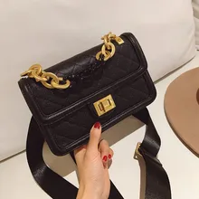 Женская сумка на плечо с цепочкой, высокое качество, сумка из искусственной кожи с клапаном, брендовая розовая сумка, женская сумка, сумки через плечо с застежкой, основная белая сумка