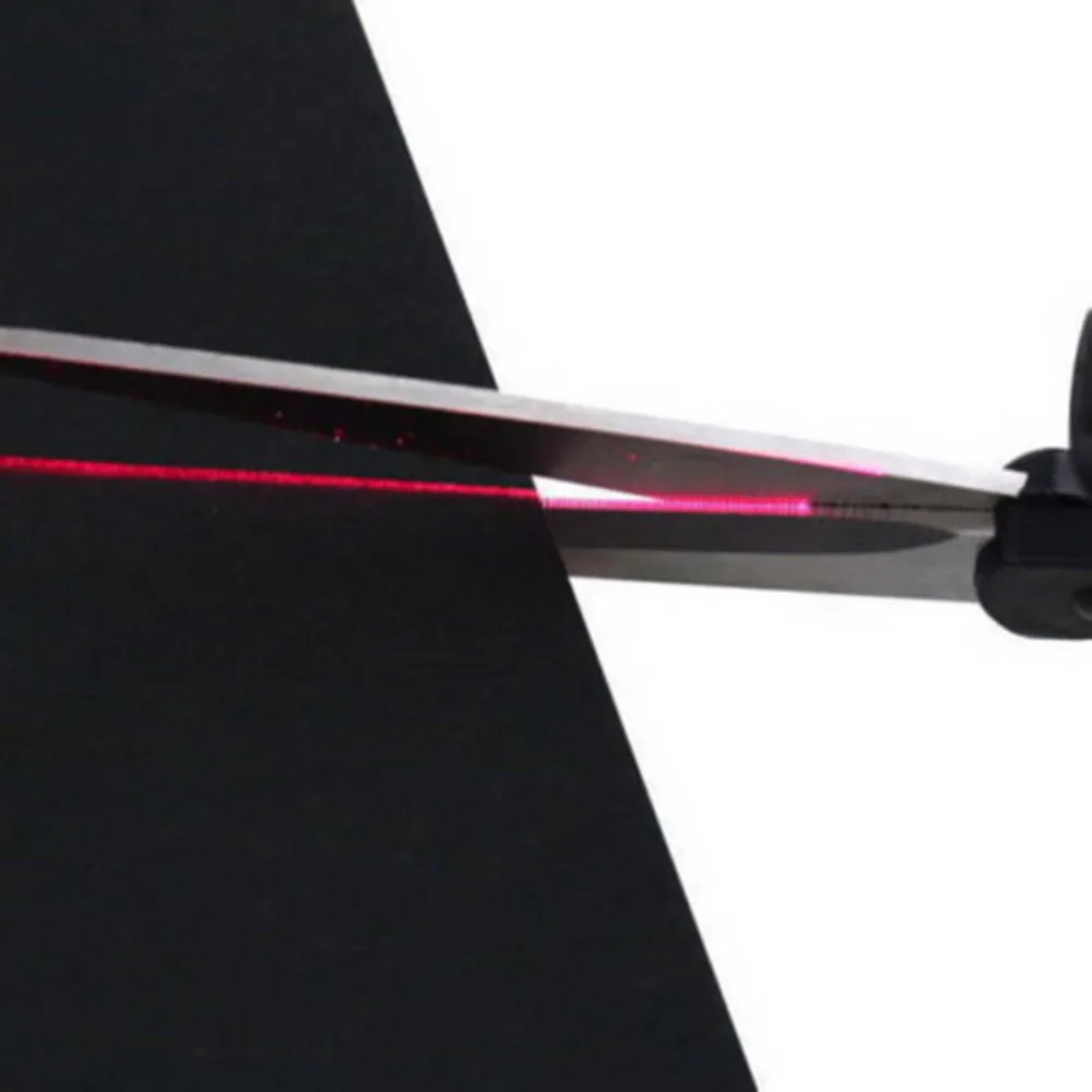 1 шт. Professional ножницы с лазерным наведением для дома ремесла упаковка Подарки Ткань Вышивание вырезать прямо быстро с батарея