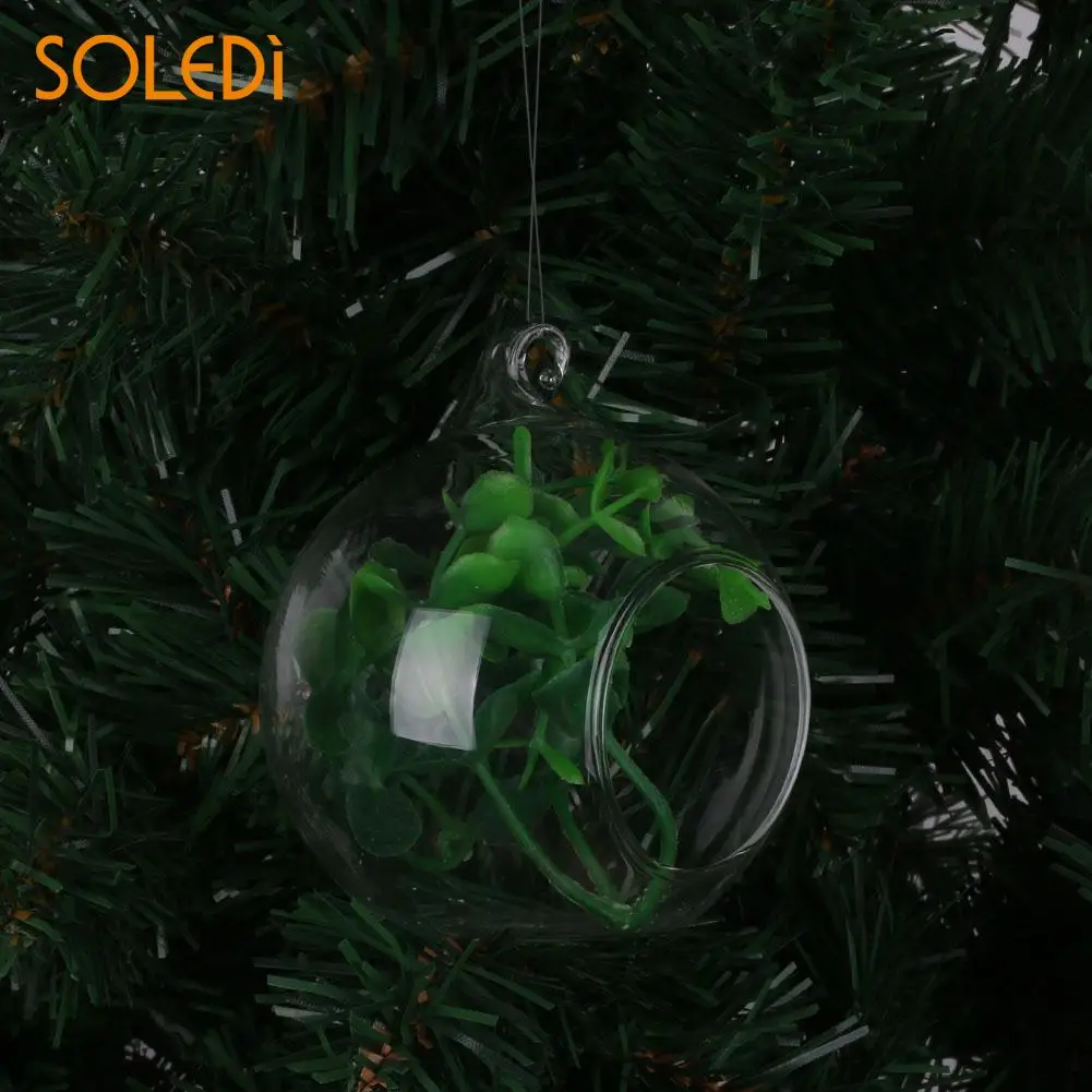 

Hanging Crystal Glass Hang Candle Holder Candlesticks Planting Air Candle Holder Romantic Home Office Room Decor Decoration