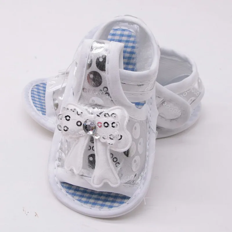 Забавные сандалии для новорожденных мальчиков и девочек; обувь с мягкой подошвой для маленьких детей