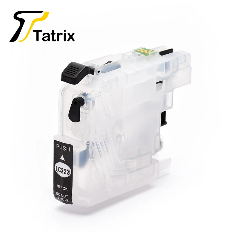 Tatrix LC223 многоразовый чернильный картридж для Brother DCP J4120DW J4620DW J4625DW J5320DW J5620DW J5625DW