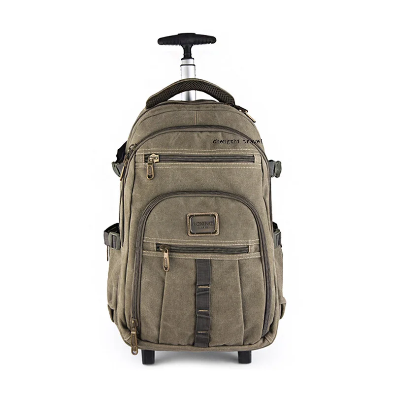 Carrylove 1" 22" дюймов Оксфорд рюкзак на колесиках ручной Багаж дорожная сумка для поездки - Цвет: 3
